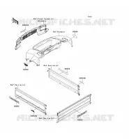 ADESIVO per Kawasaki MULE 4010 DIESEL 4X4 2011