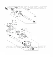 ALBERO DI TRASMISSIONE(H&Eacute;LICE) per Kawasaki MULE 4010 DIESEL 4X4 2011