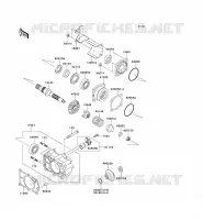 ALBERO DI TRASMISSIONE per Kawasaki MULE 4010 DIESEL 4X4 2011