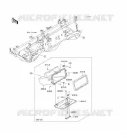 FRONT BOX per Kawasaki MULE 4010 DIESEL 4X4 2011