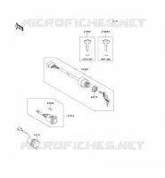 INTERRUTTORE per Kawasaki MULE 4010 DIESEL 4X4 2011