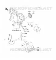 POMPA OLIO   FILTRO OLIO per Kawasaki MULE 4010 DIESEL 4X4 2011
