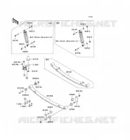 SOSPENSIONE POSTERIORE per Kawasaki MULE 4010 DIESEL 4X4 2011