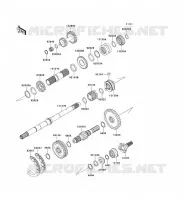 TRASMISSIONE per Kawasaki MULE 4010 DIESEL 4X4 2011