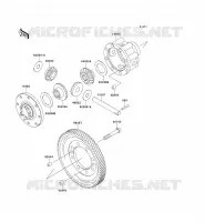 DIFFERENZIALE per Kawasaki MULE 4010 TRANS 4X4 DIESEL 2009