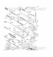 CAVI per Kawasaki MULE 4010 TRANS 4X4 DIESEL 2010