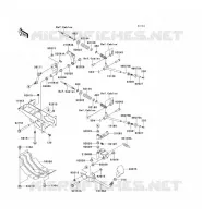 GEAR ALBERO per Kawasaki MULE 4010 TRANS 4X4 DIESEL 2010