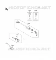 INTERRUTTORE per Kawasaki MULE 4010 TRANS 4X4 DIESEL 2010