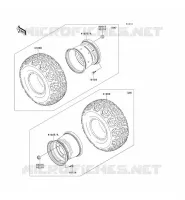 RUOTE   PNEUMATICI per Kawasaki MULE 4010 TRANS 4X4 DIESEL 2010