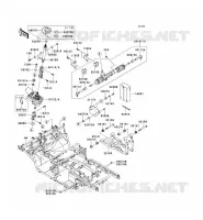 TELAIO per Kawasaki MULE 4010 TRANS 4X4 DIESEL 2010