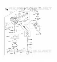 CARBURATORE per Kawasaki KLX110L 2014