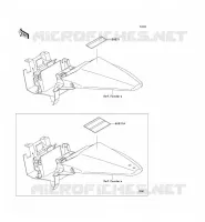 ETICHETTE per Kawasaki KLX110L 2014