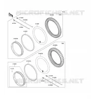 RUOTE   PNEUMATICI per Kawasaki KLX110L 2014