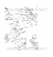 SERBATOIO DI CARBURANTE per Kawasaki KLX110L 2014
