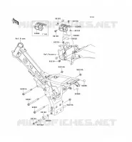 SUPPORTO DEL MOTORE per Kawasaki KLX110L 2014