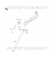 SUPPORTO per Kawasaki KLX110L 2014
