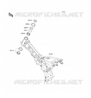 TELAIO per Kawasaki KLX110L 2014