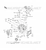 TESTATA per Kawasaki KLX110L 2014