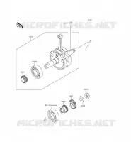 ALBERO MOTORE per Kawasaki KLX140 2012
