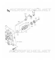 CAMBIO TAMBURO   FORCHE SHIFT per Kawasaki KLX140 2012