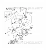 MOTORINO DI AVVIAMENTO per Kawasaki KLX140 2012