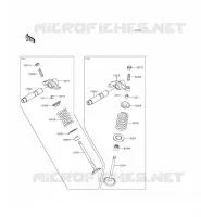 VALVOLA per Kawasaki KLX140 2012