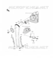 CAMSHAFT   TENSIONER per Kawasaki KLX140L 2013