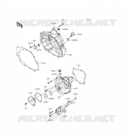 Coperchi motore per Kawasaki KLX140L 2013