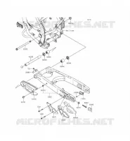 FORCELLONE per Kawasaki KLX140L 2013
