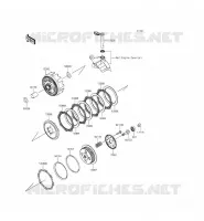 FRIZIONE per Kawasaki KLX140L 2013