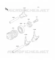 CAMBIO TAMBURO   FORCHE SHIFT per Kawasaki KX100 2001
