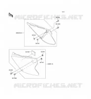 CUFFIA SIDE per Kawasaki KX100 2001