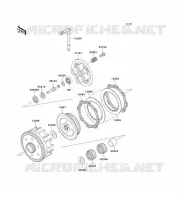 FRIZIONE per Kawasaki KX100 2001