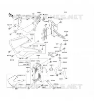 RADIATORE per Kawasaki KX100 2001