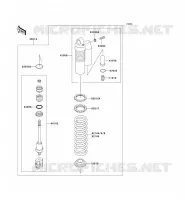 SOSPENSIONI   AMMORTIZZATORE per Kawasaki KX100 2001