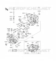CARTER(S) per Kawasaki KX250F 2010