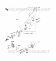KICK STARTER per Kawasaki KX250F 2010