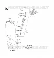 POSTERIORE POMPA per Kawasaki KX250F 2010