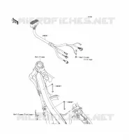 TELAIO MATERIALE ELETTRICO per Kawasaki KX250F 2010