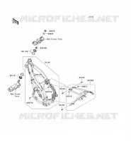 TELAIO per Kawasaki KX250F 2010