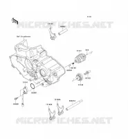 CAMBIO TAMBURO   FORCHE SHIFT per Kawasaki KX450F 2007