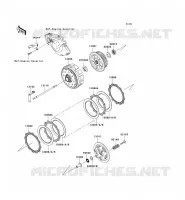 FRIZIONE per Kawasaki KX450F 2007
