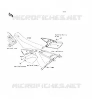 POSTO A SEDERE per Kawasaki KX450F 2007