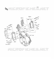 RADIATORE per Kawasaki KX450F 2007