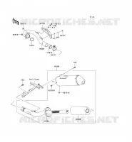 SCARICO per Kawasaki KX450F 2007