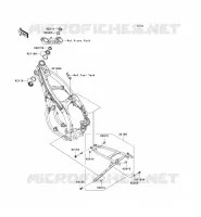 TELAIO per Kawasaki KX450F 2007