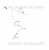 ACCENSIONE per Kawasaki KX80 2000