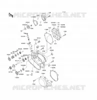 Coperchi motore per Kawasaki KX80 2000