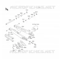 FORCELLONE per Kawasaki KX80 2000