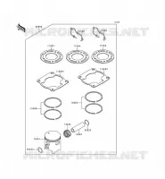 PARTI OPZIONE per Kawasaki KX80 1998